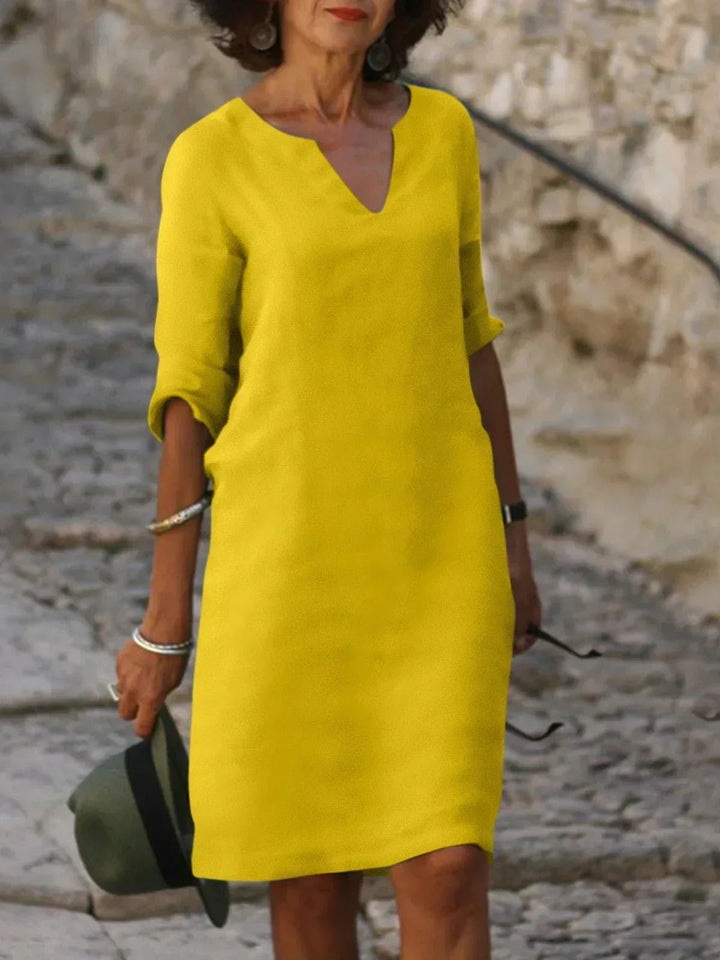 Linen Midi Dress – Women's Casual Summer Dress | Seraphine