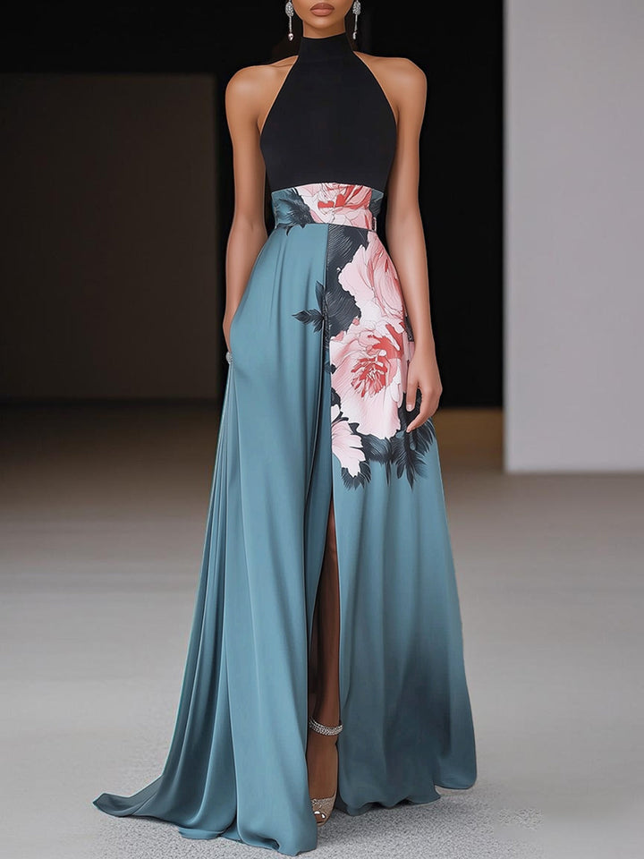 Floral Sleeveless Maxi Dress – Women's Elegant Dress | Seraphina