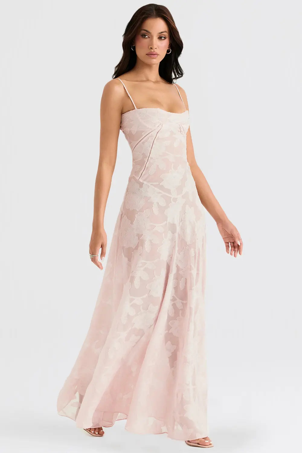 Open Back Maxi Dress – Women's Elegant Dress | Seraphina