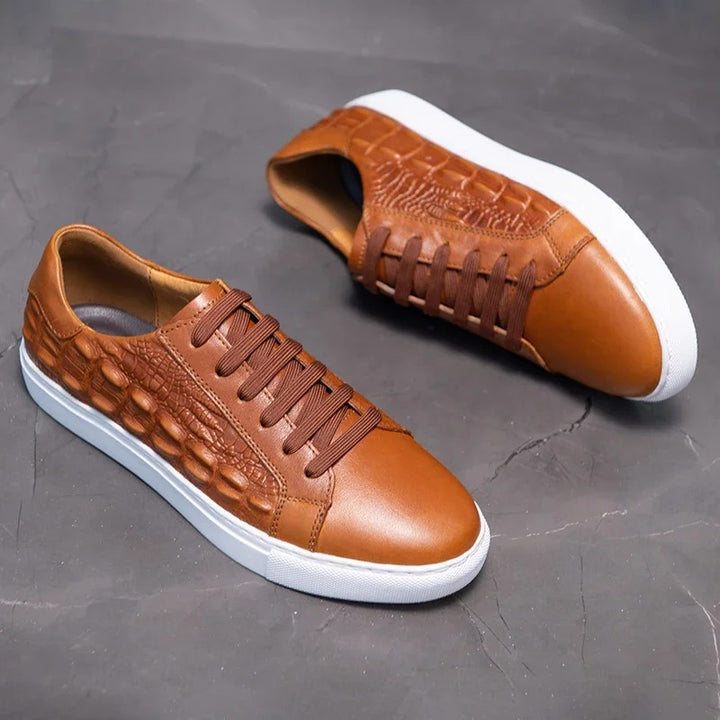 Savonti Men's Leather Dress Shoes