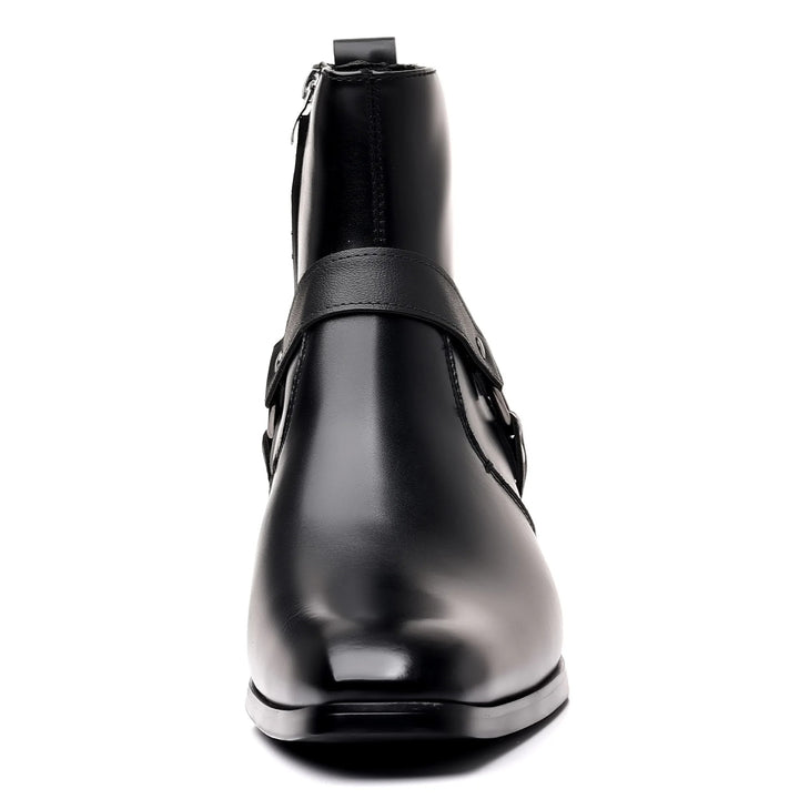 Savonti Men's Leather Harness Boots
